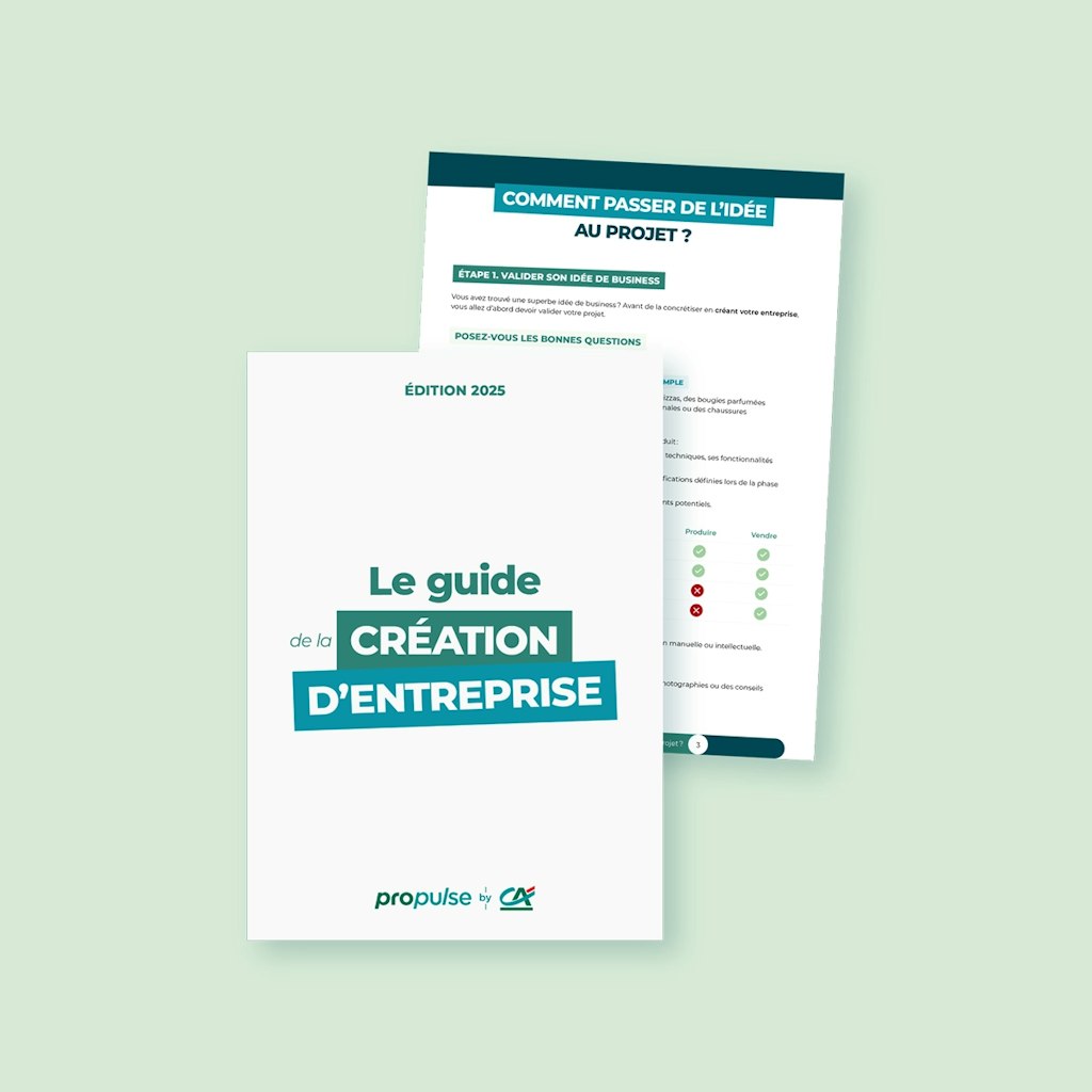 Guide de la création d'entreprise Guide de la création d'entreprise