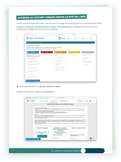 Aperçu guide du Guichet unique 4 Aperçu guide du Guichet unique 4