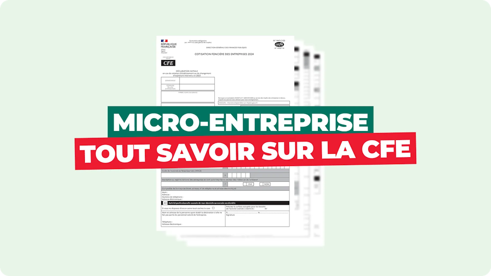 CFE en micro-entreprise