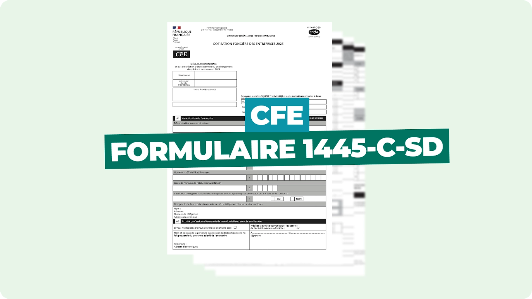 Formulaire 1447-C-SD