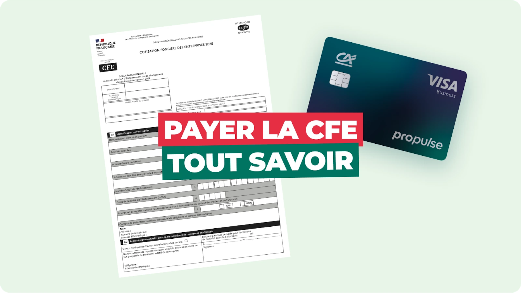 Paiement CFE