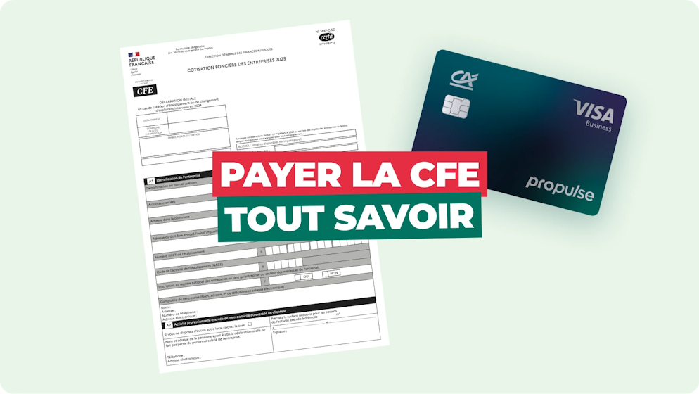 Paiement CFE