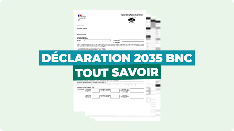 Déclaration 2035 en libéral