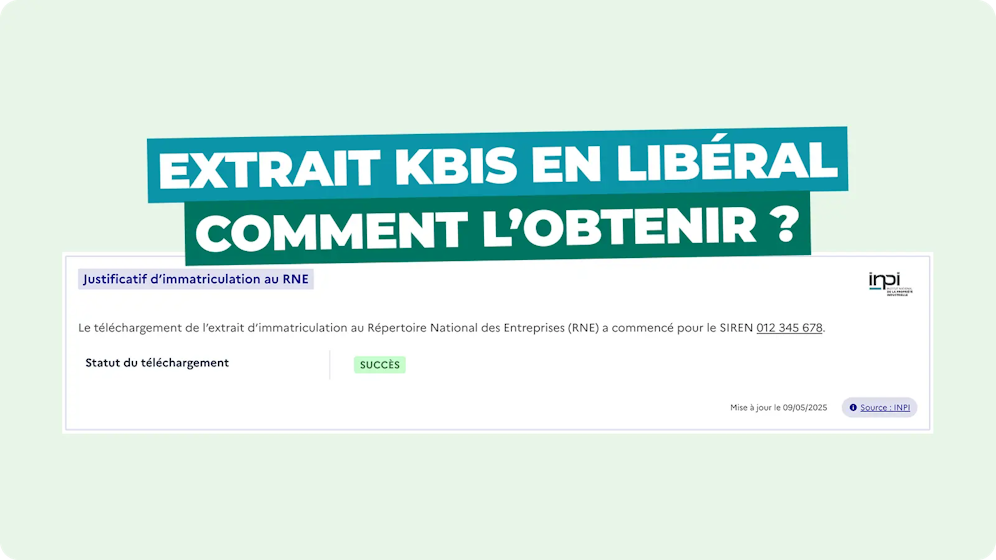 Extrait Kbis profession libérale