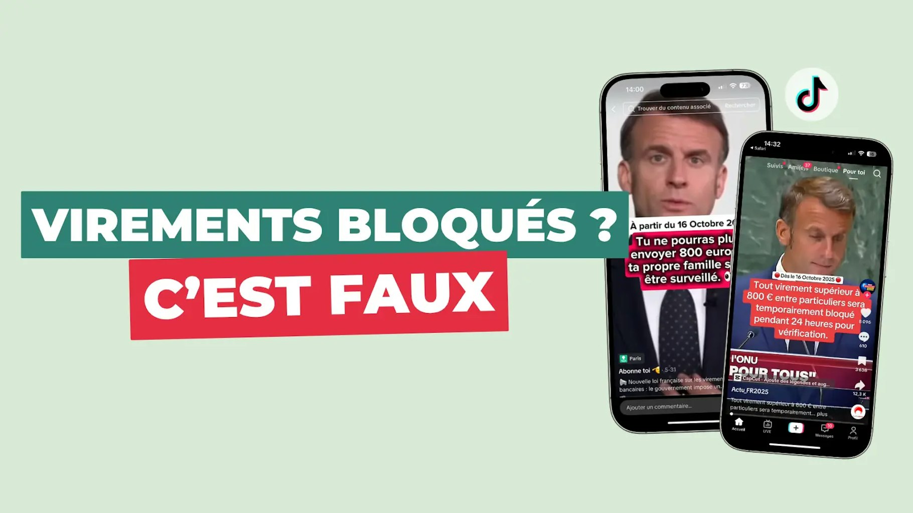 Virements de 800€ bloqués en 2025 ?