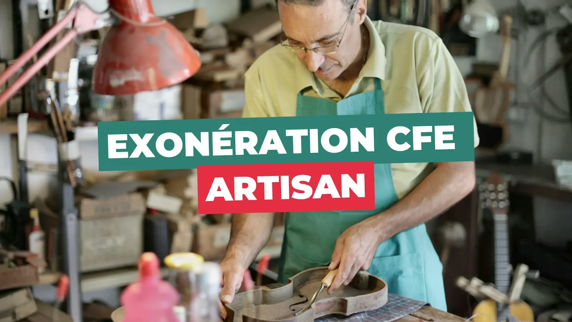 Exonération CFE artisan