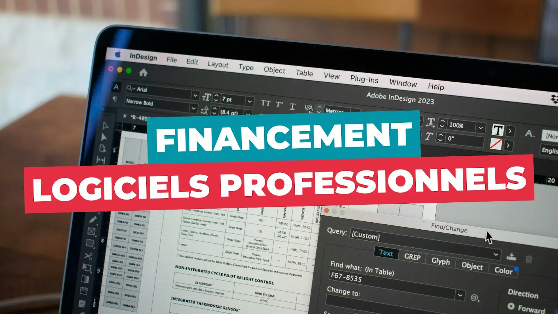Financement de logiciels professionnels