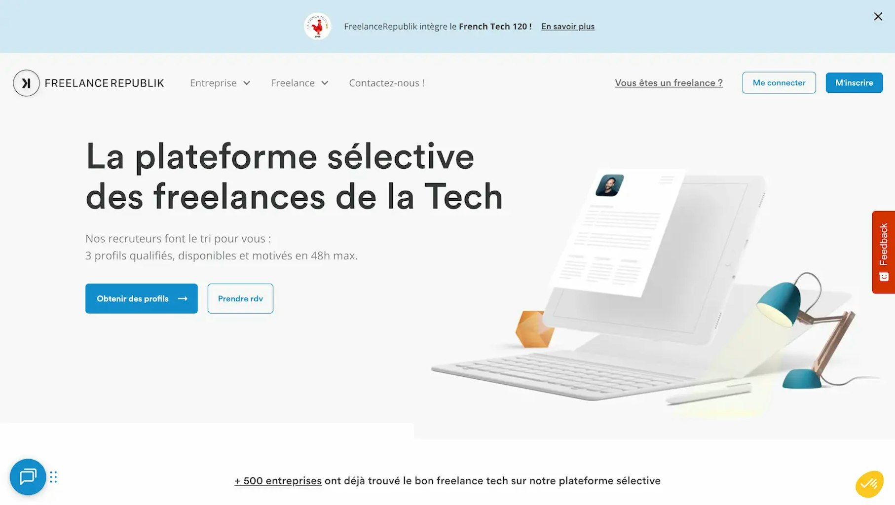 Homepage Freelance Republik