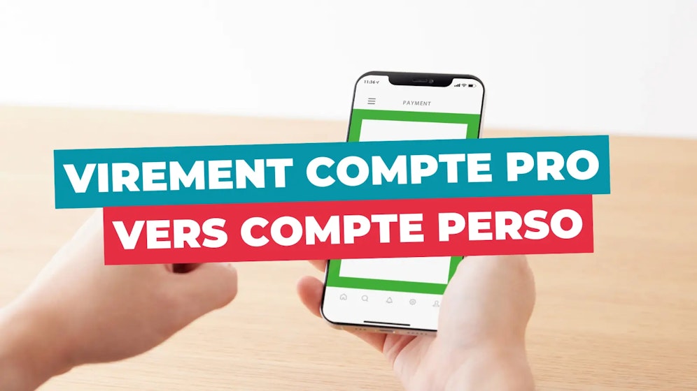Virement compte professionnel vers compte personnel, Virement compte professionnel vers compte personnel,