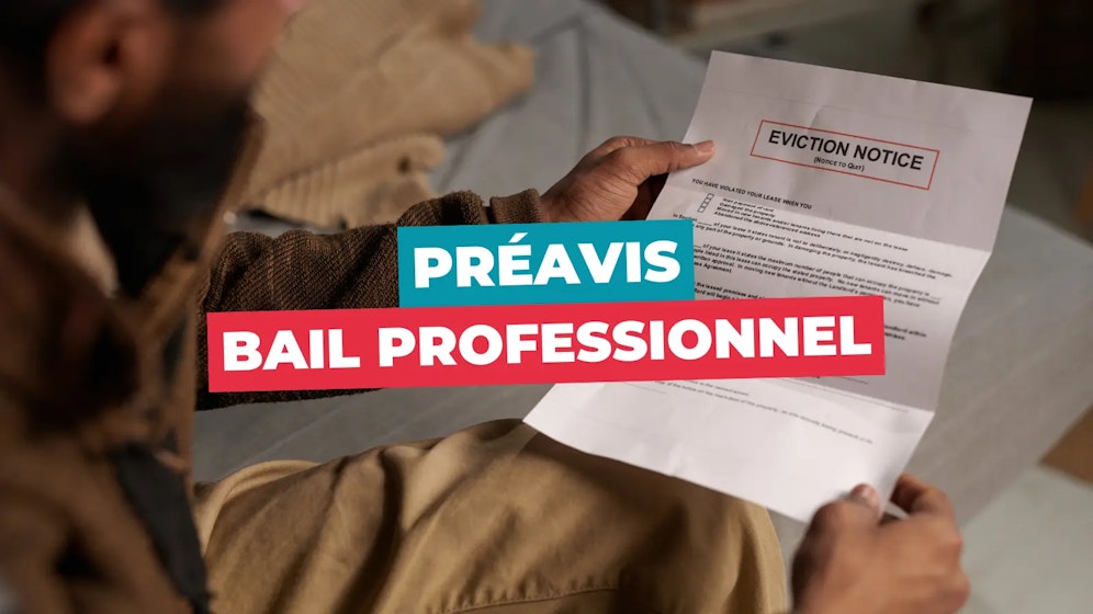 Préavis bail professionnel