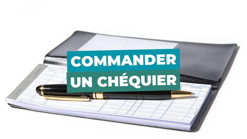 Commander un chéquier