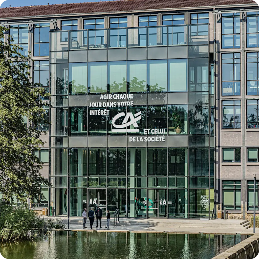 Bâtiment Crédit Agricole