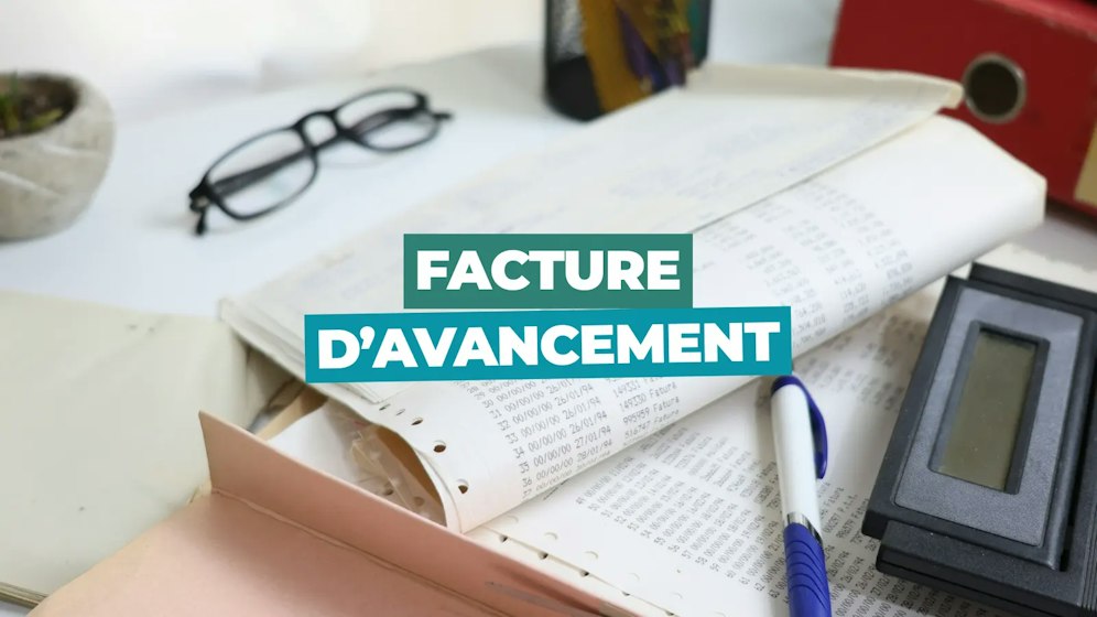 Facture d'avancement