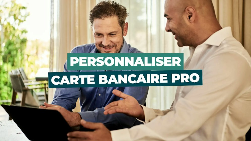 Personnaliser carte bancaire pro
