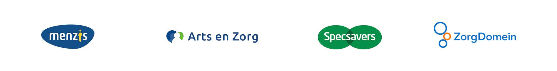 Our partners include Arts-en-Zorg, menzis, Specsavers and ZorgDomein