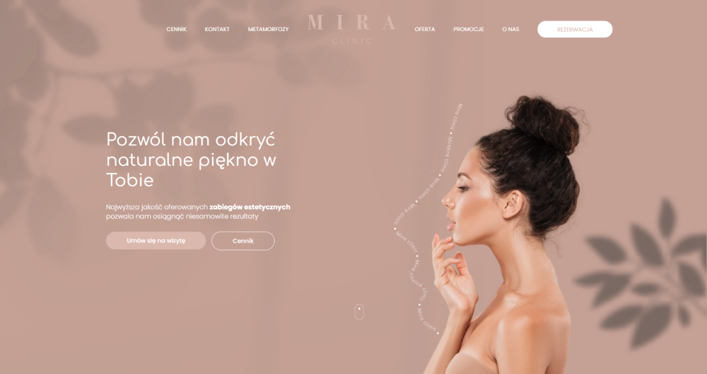 Miraclinic Website Preview