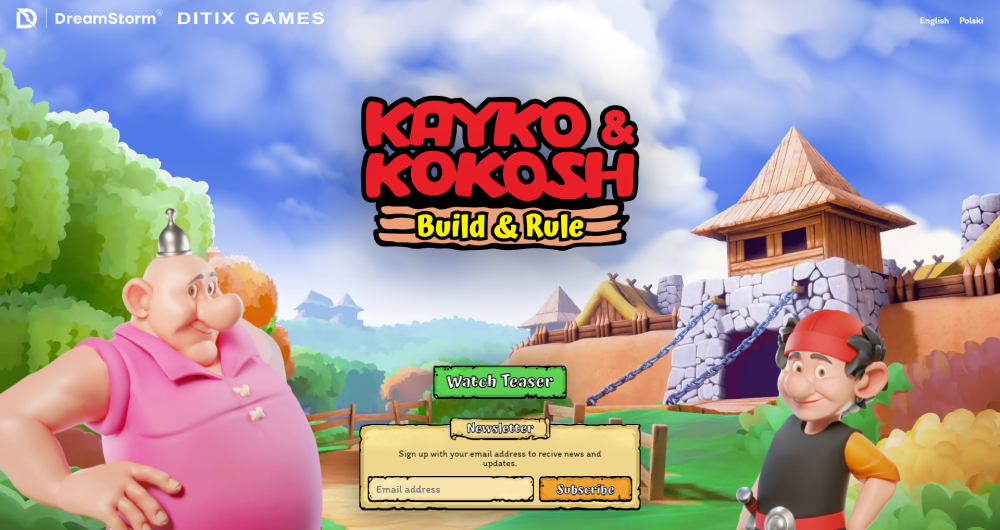 Kayko & Kokosh Website Preview