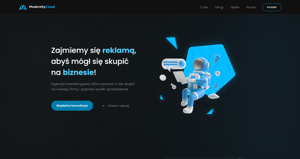 ModernityCloud Website Preview