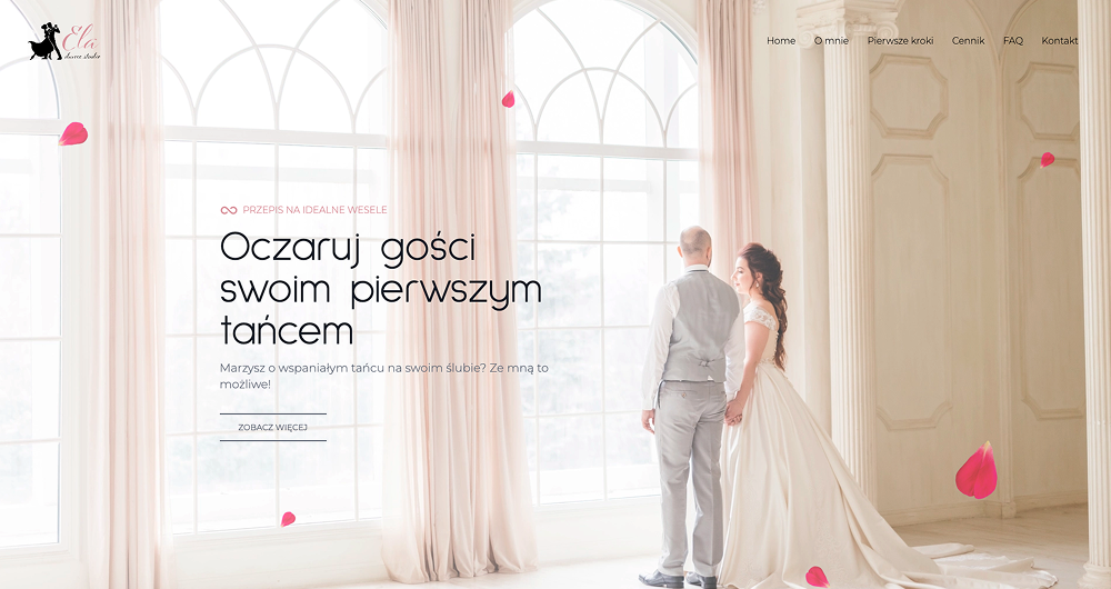 Ela Dance Studio Website Preview