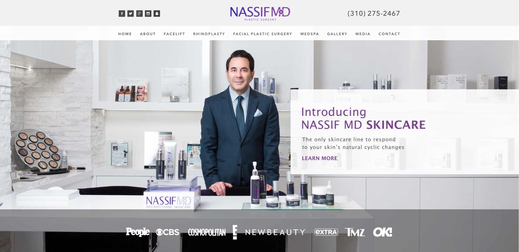 Studio iii featured client nassif md plastic surgery