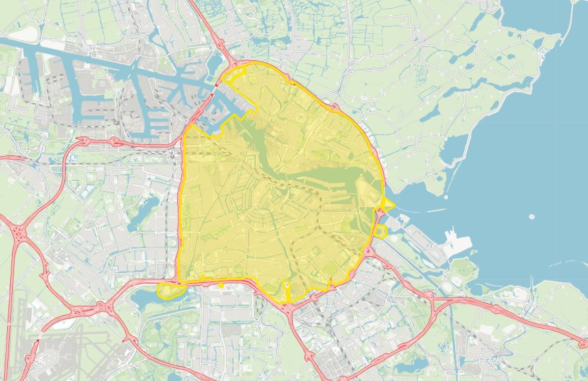 Milieuzones in Amsterdam