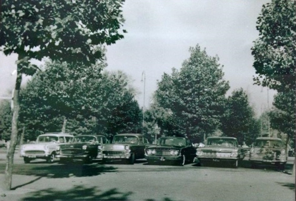 In de jaren '60 bestond de vloot van DIKS autoverhuur uit deze zes Amerikaanse klassiekers.