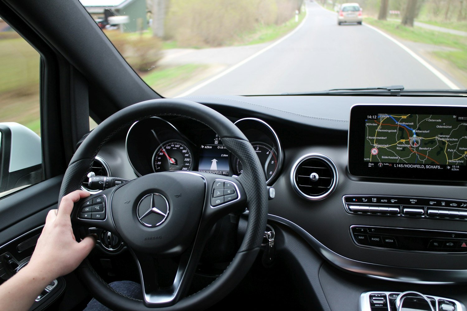 mercedes v klasse busje met automaat