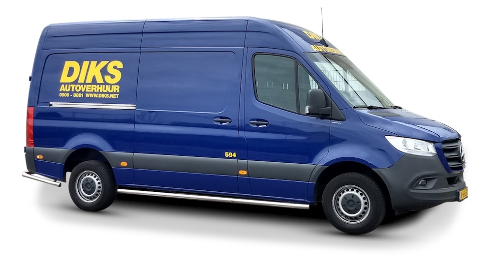 C112m Sprinter Rent a Mercedes Sprinter from DIKS