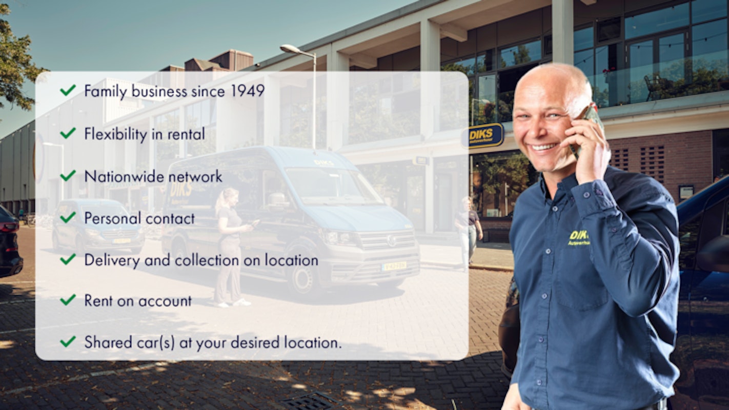 Business rental DIKS