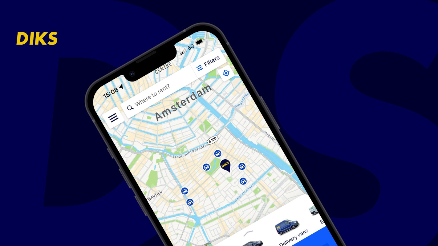 DIKS Car Sharing app English