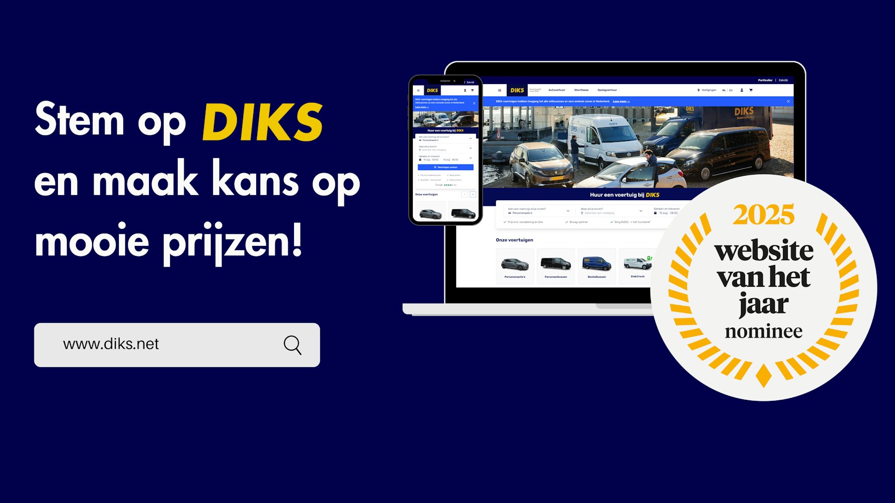 Stem op DIKS