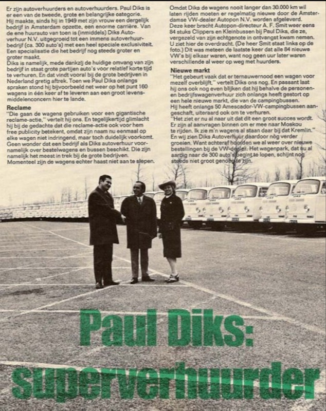 Paul Diks visionary