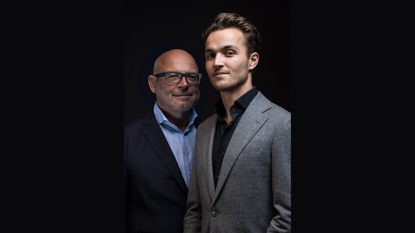Ronald and Niels Diks portrait in Amsterdam 24hrs