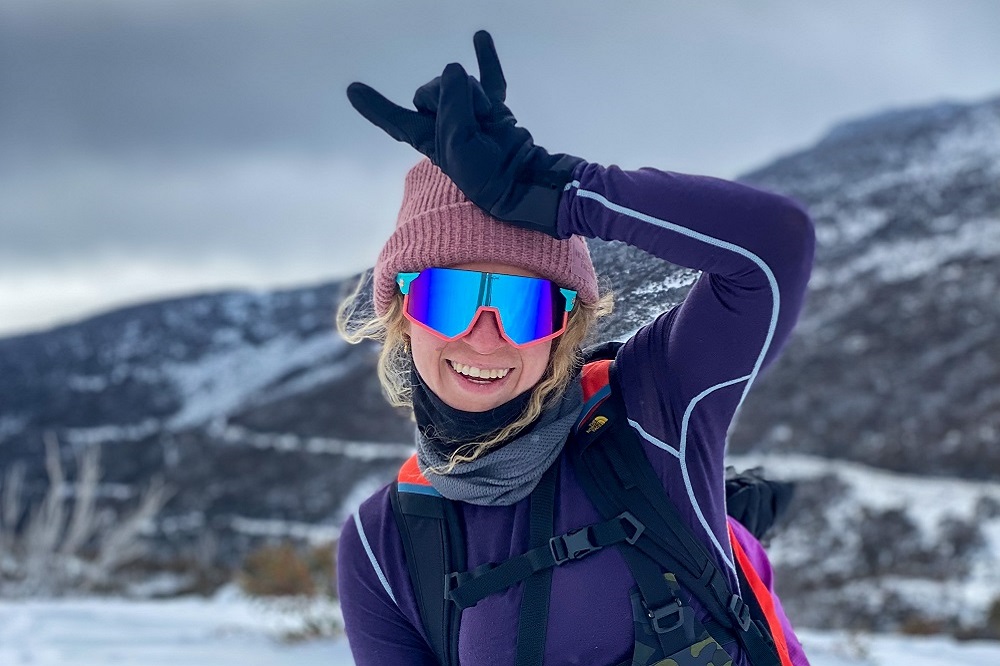 Michaela is primed and ready for another winter in the Northern Hemisphere chasing down a fresh FWT qualification for 2023 – watch this space!