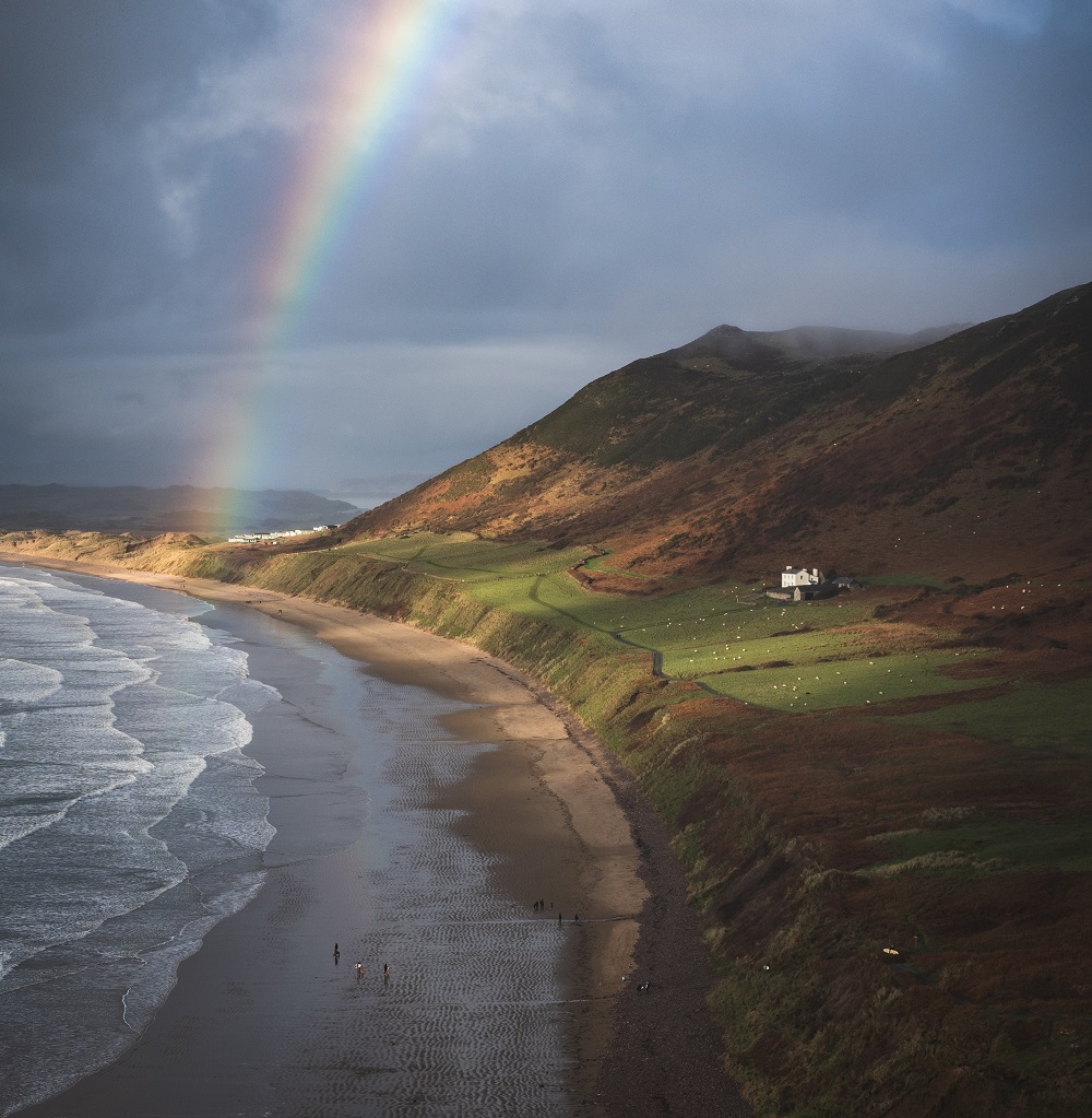 “This ride treats you to stunning views across the Gower peninsula before heading inland, and the only way is up!”