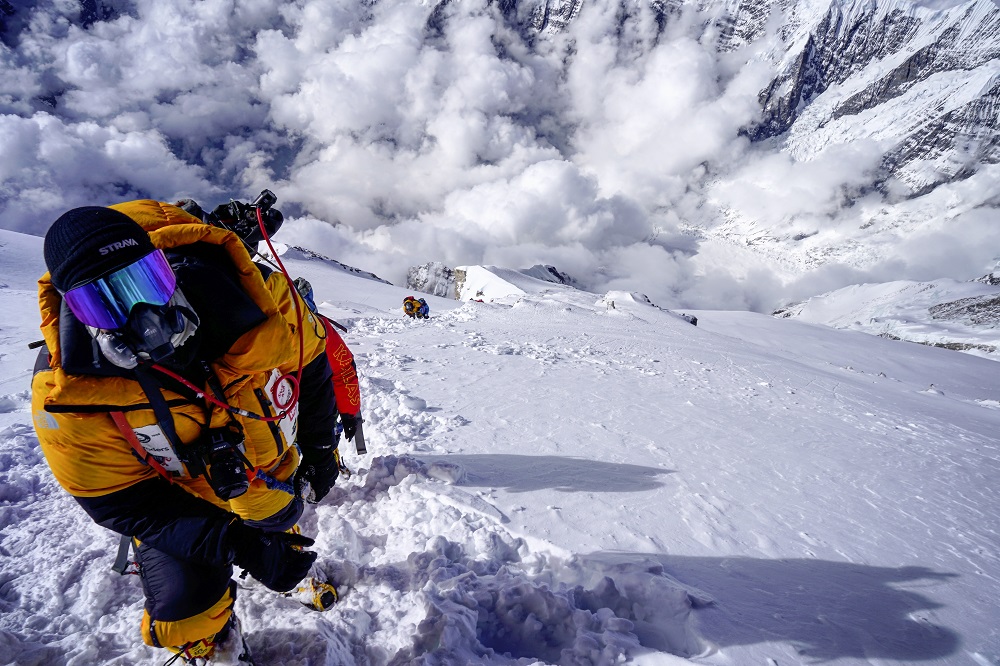 “I’ve still got my sights set on K2 but for now, it’s about staying fit through other adventures!” Photo: Don Bowie