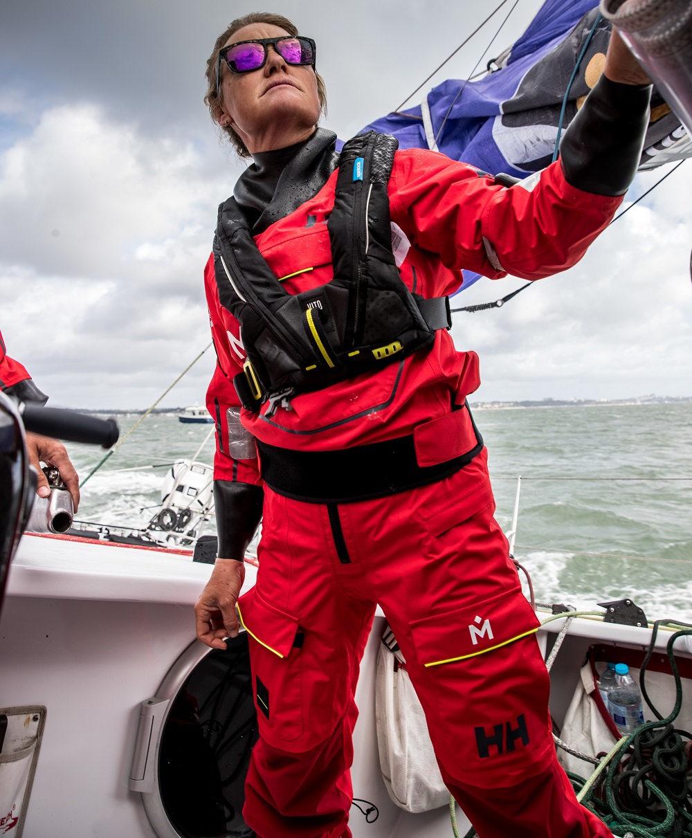 “The conditions were far from ideal, but once I was committed to changing the rudder myself, there was nothing that was going to get in my way.”