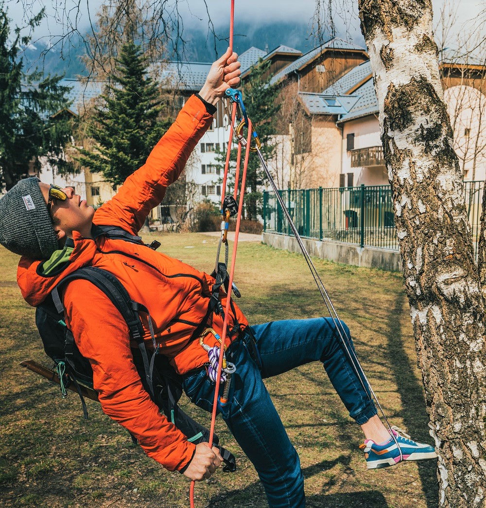 SunGod Ambassador Paul Romain practices his reopework during lockdown in France last summer.