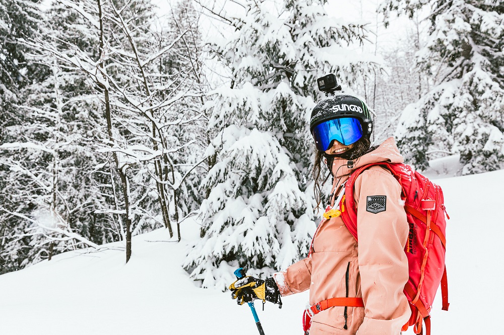 "This movie had been a dream of mine for a while - getting skiers who inspire me together to showcase female freeskiing."