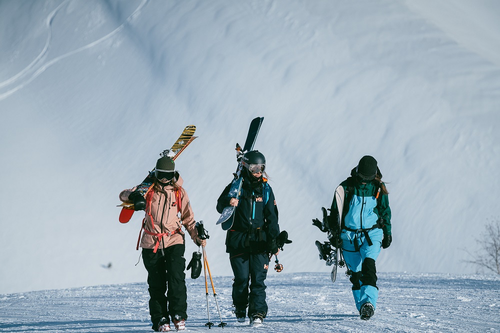 "This movie had been a dream of mine for a while - getting skiers who inspire me together to showcase female freeskiing."