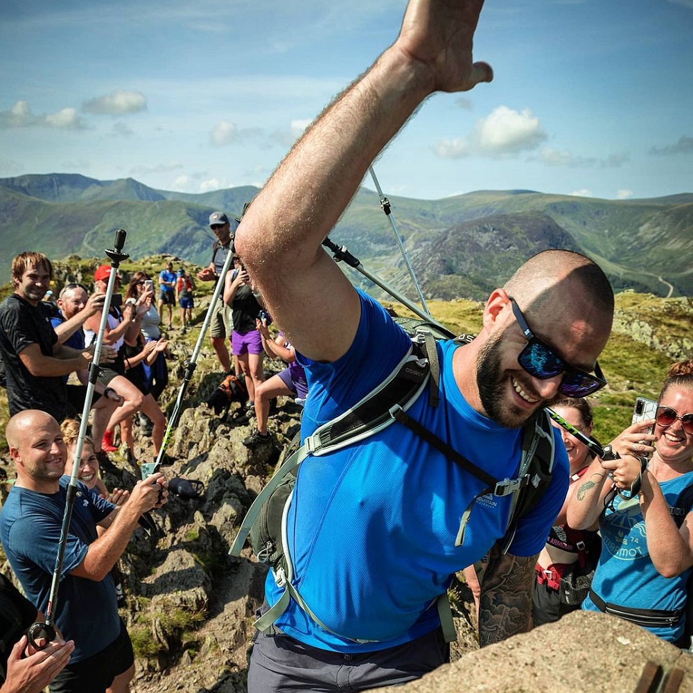 “Completing my 214th Wainwright was a day I will never forget. Set goals in life and smash them!”