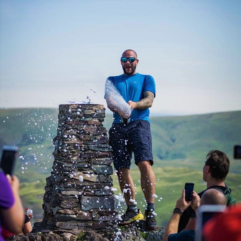 “Completing my 214th Wainwright was a day I will never forget. Set goals in life and smash them!”