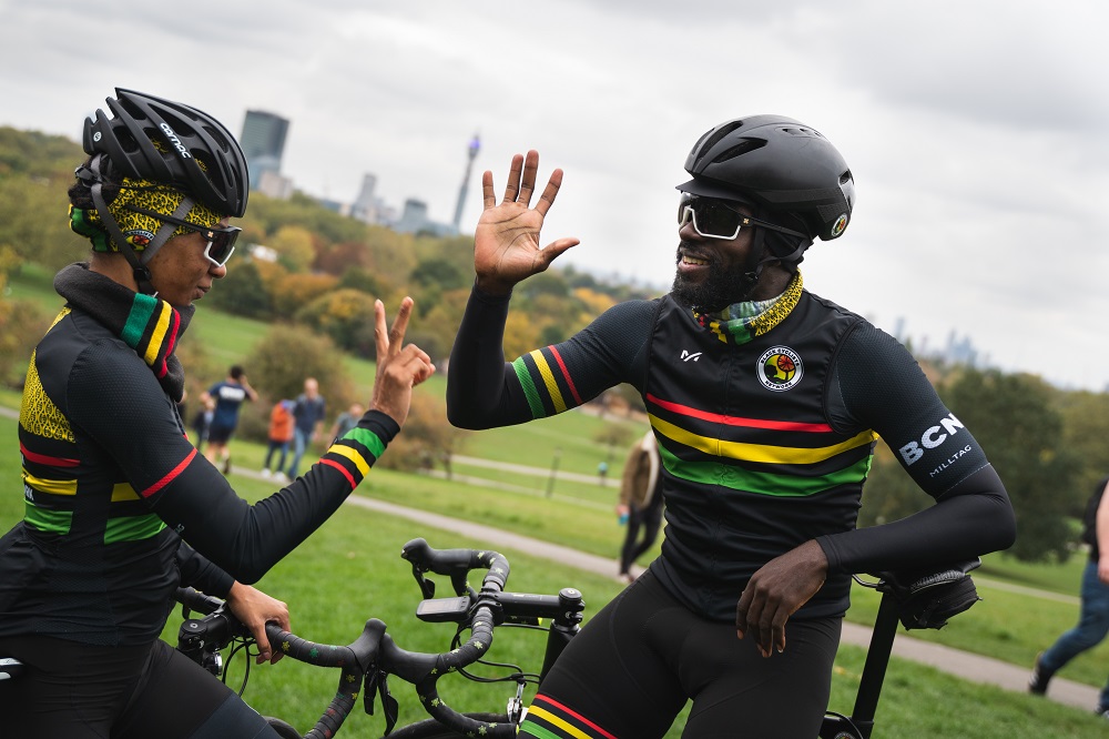 “When I started cycling, I had no one to help me. I didn't know where to look and found it intimidating to look for a club because there was no diversity in the local cycling clubs."