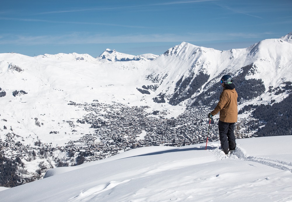 Verbier, the home of SunGod Basecamp, uses hydro power to operate the ski lifts  Photo: Tero Repo
