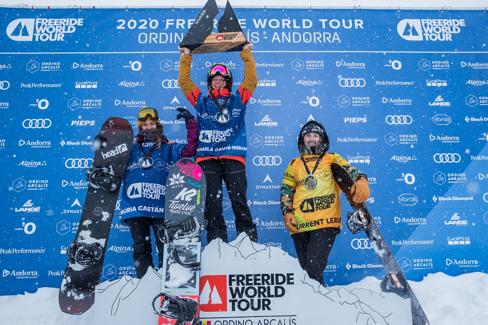 SunGod Athlete Michaela Davis-Meehan storms onto the top of the podium with a confident and sendy run