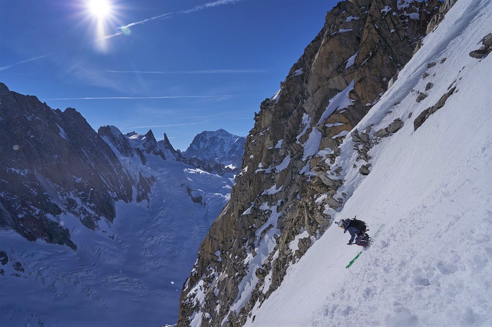 “Skiing such a serious line for the first time with Johanna I had to have full trust in her that she wasn’t going to make a technical mistake, and I felt that from the start.”