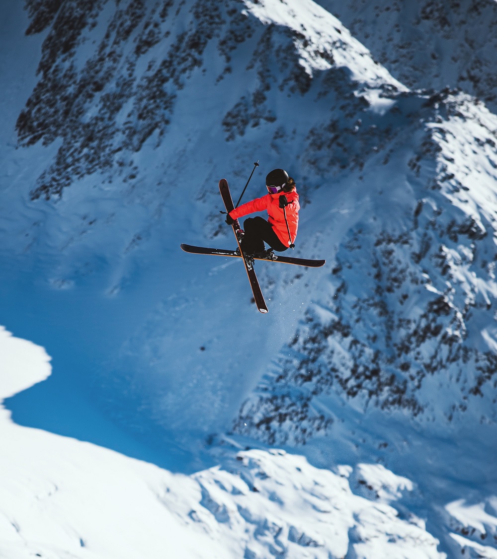 SunGod Ambassador, Ruby Andrews sending it to the moon in training last month. Photo: Prime Park Sessions
