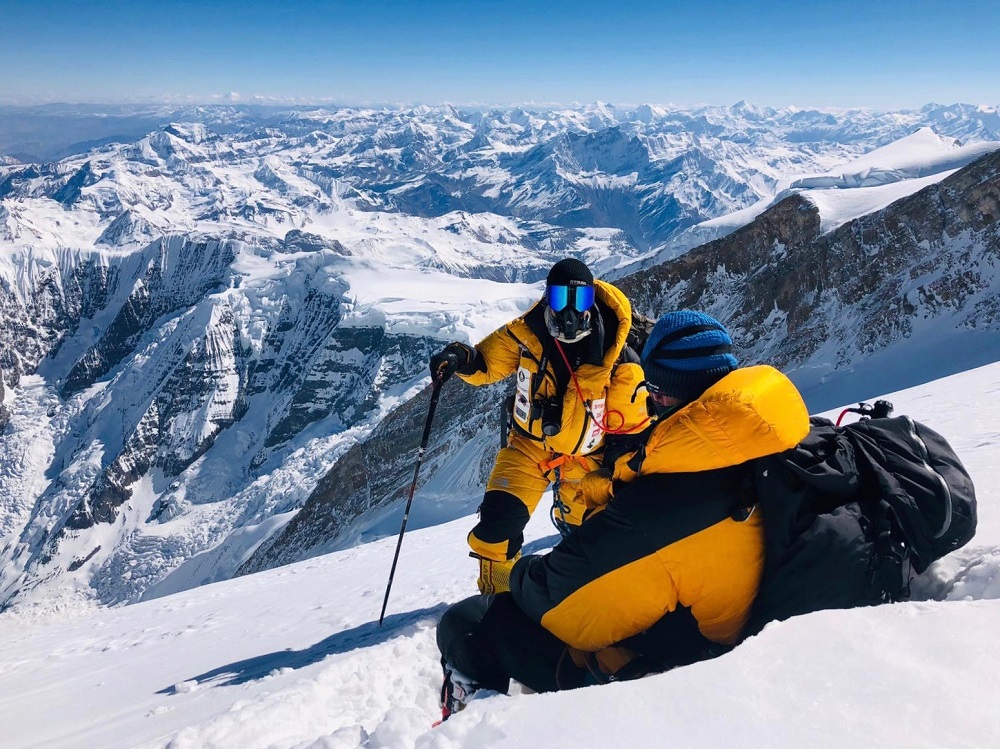 "My Vanguards proved an incredibly important bit of kit - they fitted my face really well with my oxygen mask and gave incredible visibility."  Photos: Don Bowie