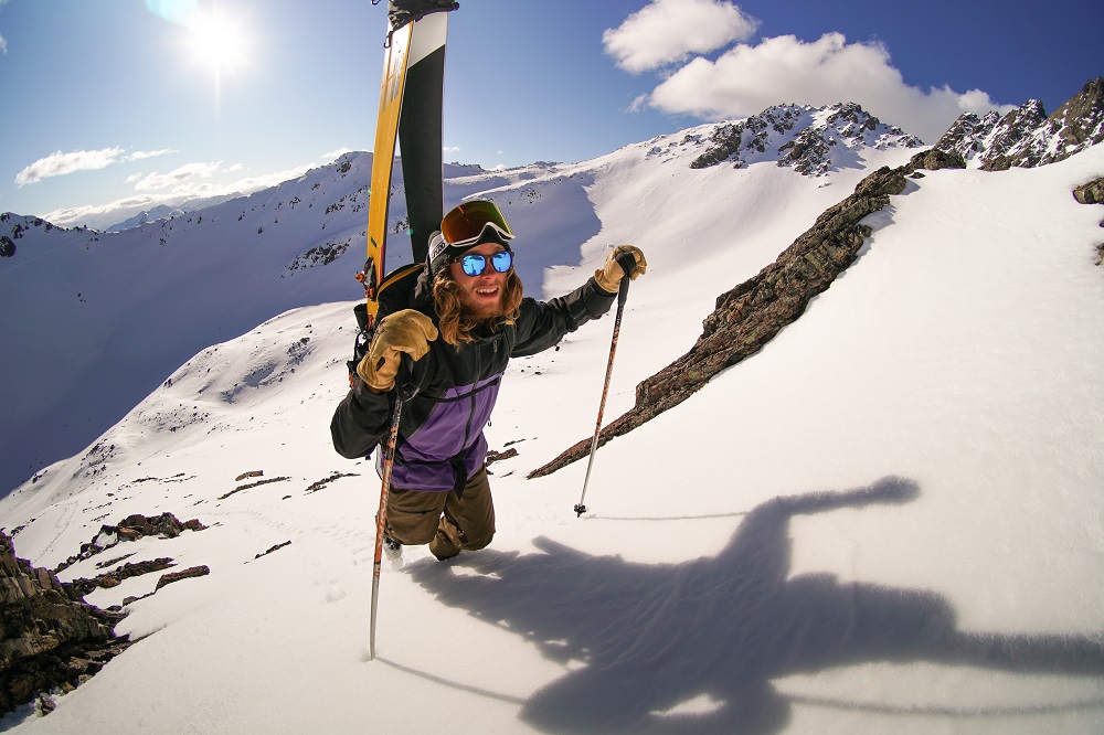 "It's all about pushing for that feeling of self accomplishment and trying to squeeze perfection out of every metre that I ski."
