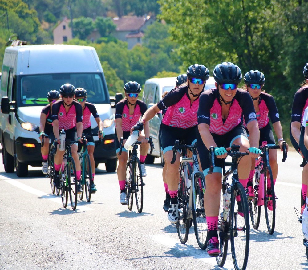 6 Category climbs, 160km, 3800m in elevation gain. The Internationelles have technically ridden further than the men due to adverse weather.  Photo: Mona Pantel